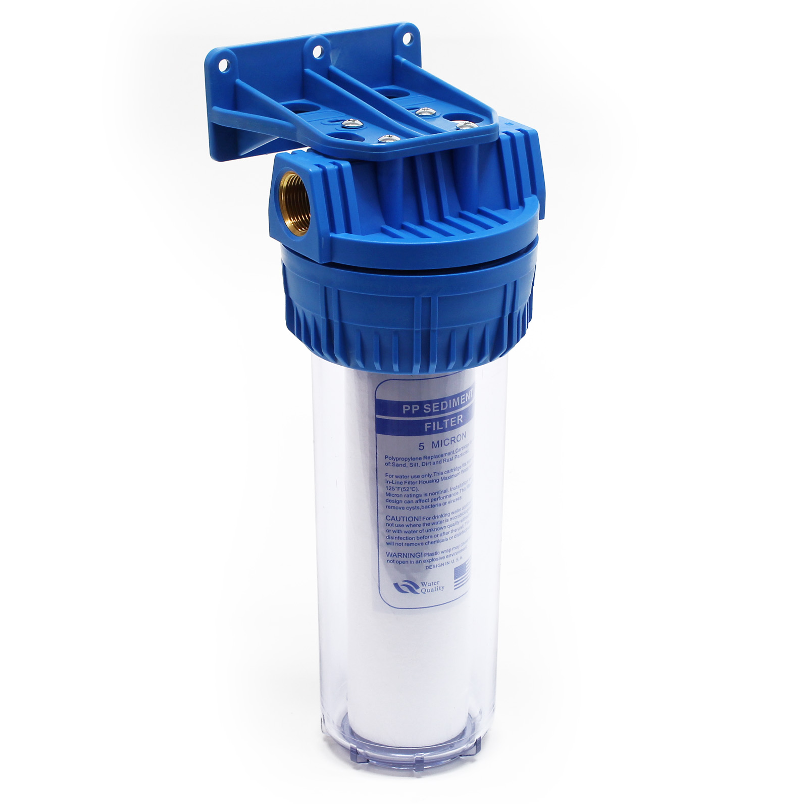 Naturewater NW-BR10A 1-Stufenfilter 26,16mm (3/4") PP-Kartusche