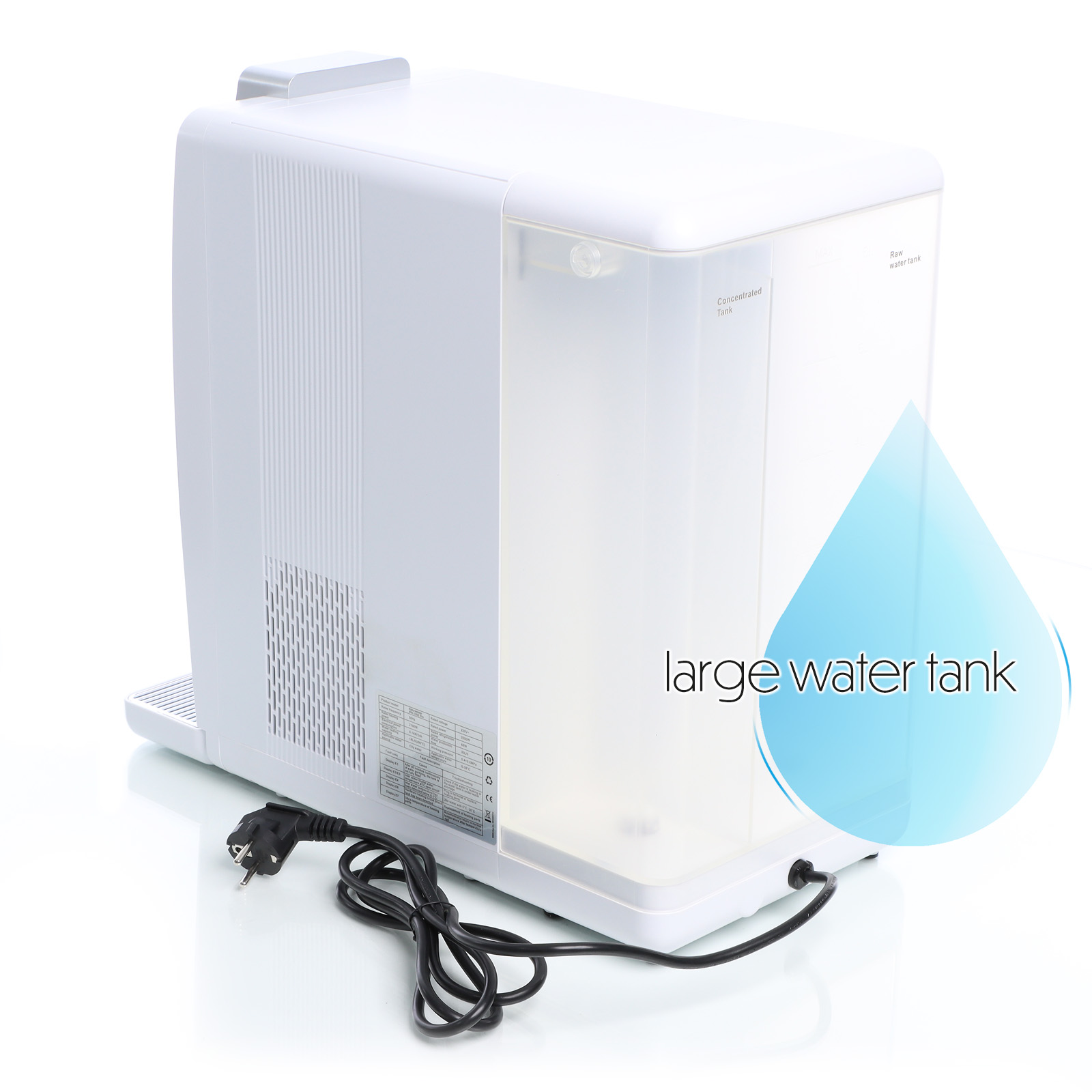 Naturewater NW-1000 Pro Auftisch Umkehrosmose Trinkwasserfilter