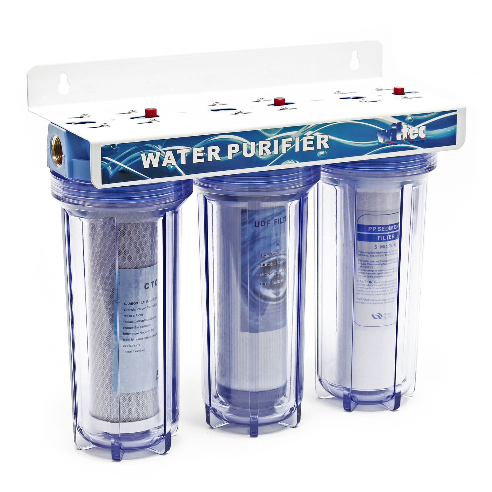 Naturewater NW-PR103 3 Stufen Wasserfilter 1/2Zoll - 20mm