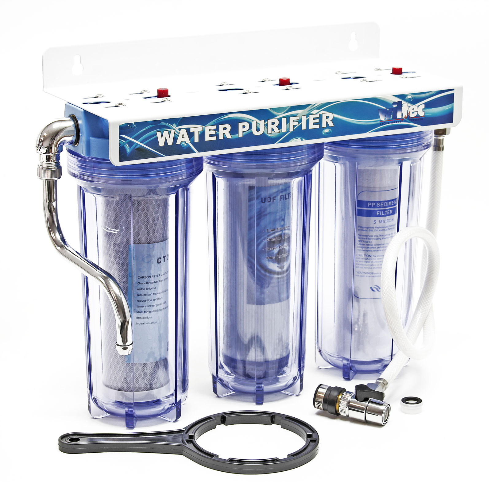 Naturewater NW-PR103 3 Stufen Wasserfilter 1/2Zoll - 20mm